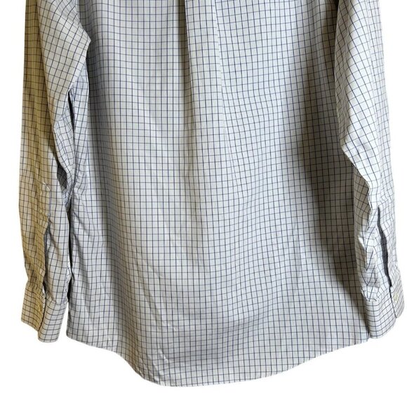 Brooks Brothers Men's Classic Blue & White Striped Shirt Size 15 Neck/33 Length - Picture 9 of 10